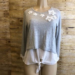 PEBBLE & STONE | Long Sleeve Sweater Small